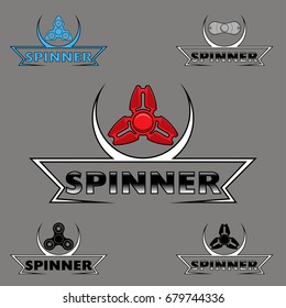 Set Logo hand spinner toys