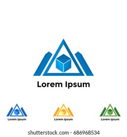 Set Logo triangle