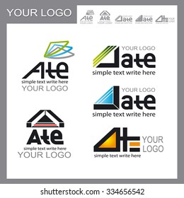 set of logos, corporate design