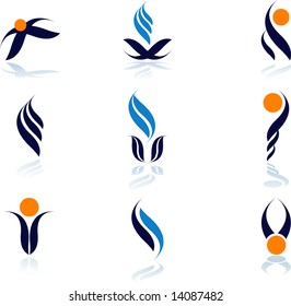 set of logos- nature