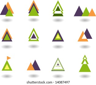 set of logos- nature