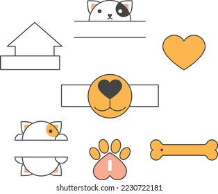 set logos with orange detail 2