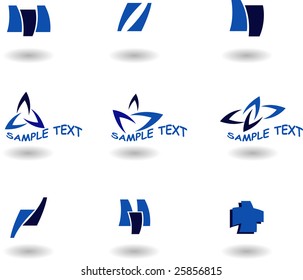 set of logos -sport