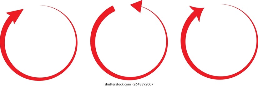 Set of long blue and red curved arrow vactor icons,Two side arrow icon symbol, app and logo design, blue arrow icon, design eps 10,
