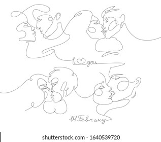 People Kissing Drawing Images Stock Photos Vectors Shutterstock