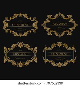 Set of Luxury Badges  