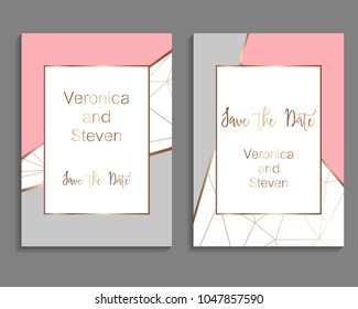 Set of luxury cover templates. Vector cover design for wedding invintation, placards, banners, flyers, presentations and business cards