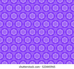 set of Luxury floral ornament. seamless pattern. lilac color. vector illustration. for wallpaper, invitation