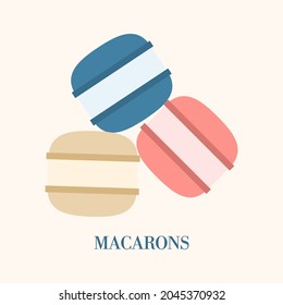 Set of macaroons colorful brownies bake pastry chef sweet sugar homemade glass flask clear container almond flour cookies gluten free cookie bowl