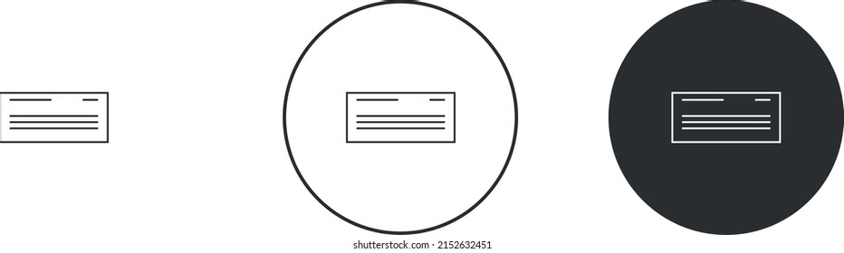 Set Mail Envelope Icons Round Message Stock Vector Royalty Free Shutterstock