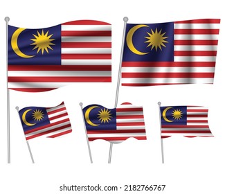 11,569 Malaysia waving flag Images, Stock Photos & Vectors | Shutterstock