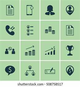 Set Of Management Icons On Tournament, Curriculum Vitae And Money Topics. Editable Vector Illustration. Includes Application, Male, Check And More Vector Icons.