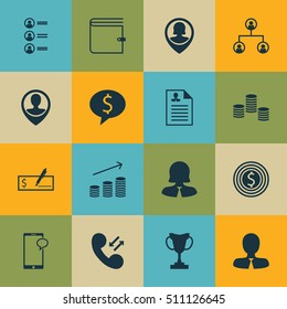 Set Of Management Icons On Tournament, Employee Location And Curriculum Vitae Topics. Editable Vector Illustration. Includes Male, Stacked, Applicants And More Vector Icons.