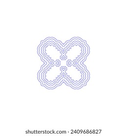 set of mandala circle elements vector element