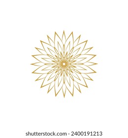 set of mandala elements vector vector