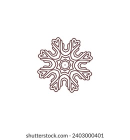conjunto de poses de mandala en marrón