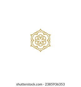 conjunto de ornamentales de ornamentales islamicos vectoriales de mandala