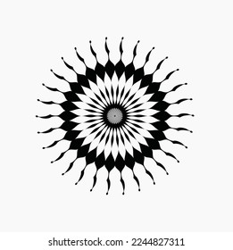 Set of mandalas for coloring book. Decorative round ornaments. Anti-stress therapy patterns. Weave design elements. Yoga logos, backgrounds for meditation poster. 