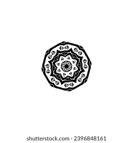 set of mandalas hand drawn circles circle