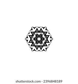 set of mandalas hand drawn circles vector