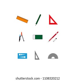 a set of manual drawing tool icons