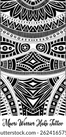 Set of Maori style ornaments. Ethnic themes can be used as body sleeve tattoo or ethnic backdrop.