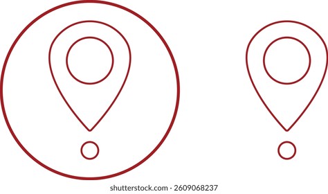 Set of map pin location icons. Modern map markers vector isolated on transparent background. GPS location symbol collection. Modern map markers global positioning system and travel destinations.