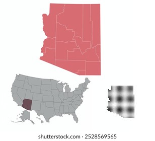 Set maps of Arizona state