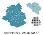 Set maps of Brussels-Capital Region