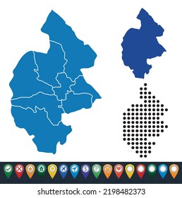 Set Maps Of Jämtland County