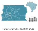 Set maps of Federal District