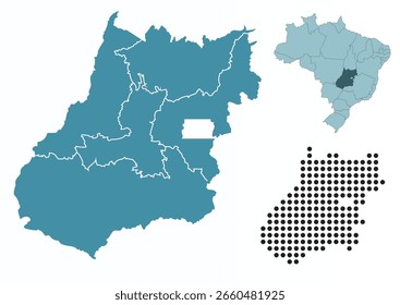 Definir mapas do estado de Goiás