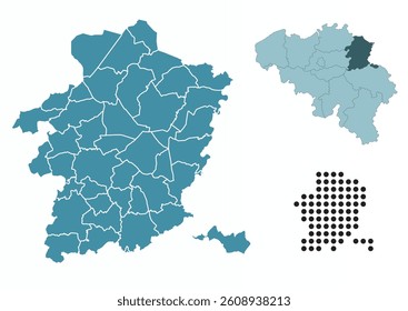 Set maps of Limburg Province