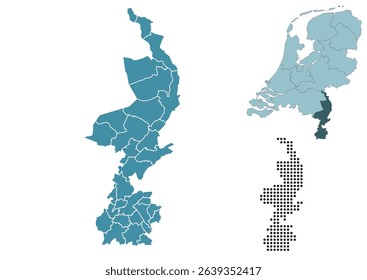 Set maps of Limburg  province