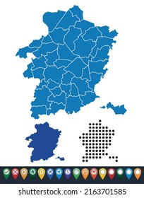 Set maps of Limburg region