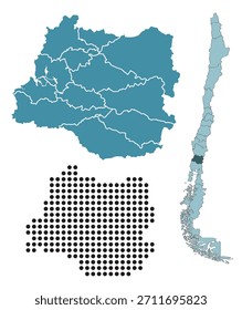 Mapas de Región de Los Ríos