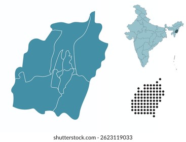 Set maps of Manipur state