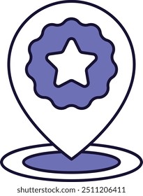 Set of Maps and navigation flat outline Icons. Simple line art style icon pack. Vector illustration