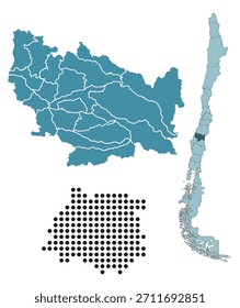 Establecer mapas de Región Ñuble