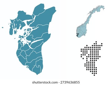 Set maps of Rogaland province