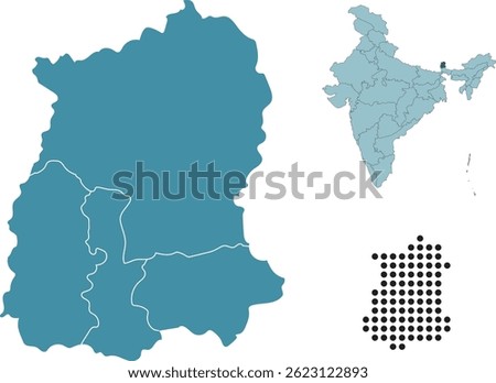 Set maps of Sikkim state