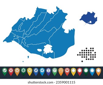 Set maps of the Southern Region