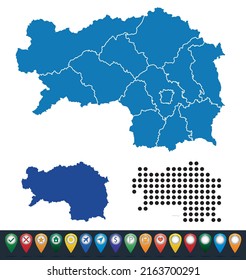 Set Maps Of Styria Region