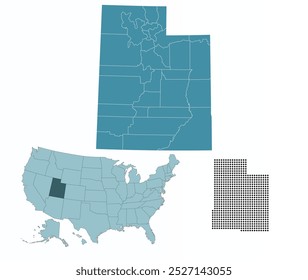 Definir mapas do estado de Utah