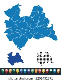 Set maps of Utrecht province