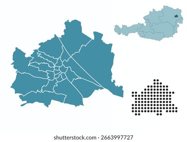 Set maps of Vienna province