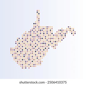Establecer mapas de Virginia Occidental desde puntos