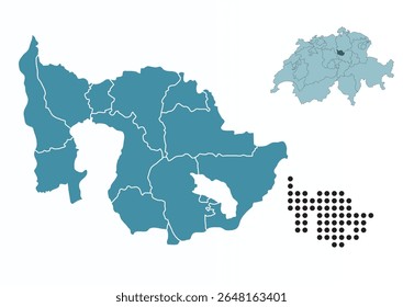 Definir mapas de Zug canton