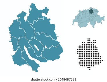 Set maps of Zurich canton