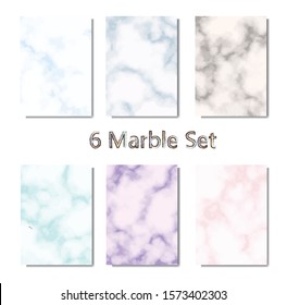 set of marble backgrounds in different colors for design,Backgrounds  cards, filling silhouettes, pattern design to printing.